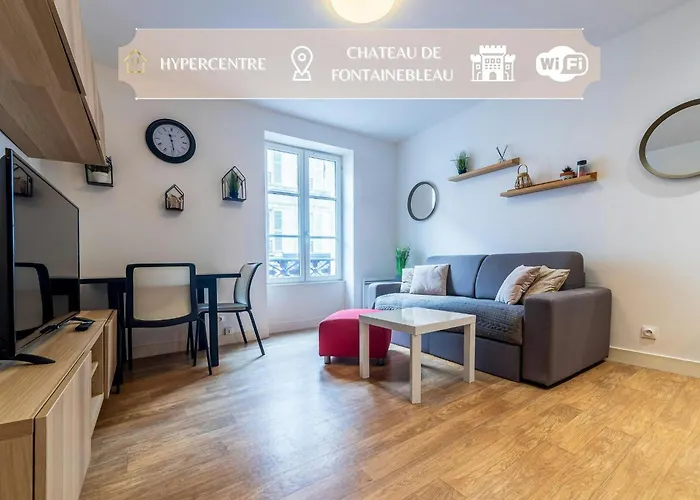 Daire La Canopee Cosy - Centre Fontainebleau